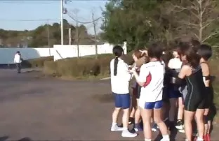 xxx College girls in violent lesbian sex