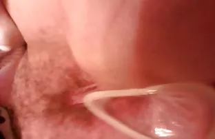 xxx She experiences her first leak orgasm through a woman tongue